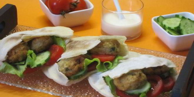 Рецепт питы с фрикадельками из нута фалафель