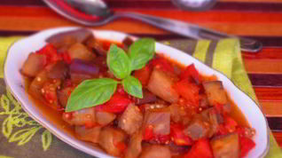 Рецепт Гарнира из баклажанов