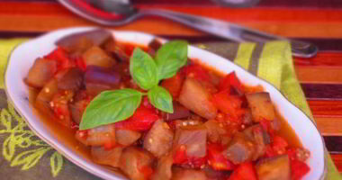 Рецепт Гарнира из баклажанов