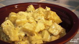 Рецепт Картофеля на гарнир в мультиварке