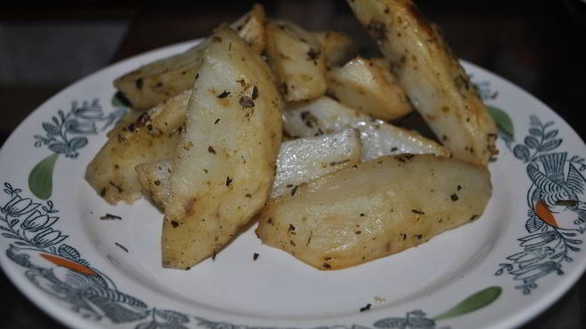 Рецепт картофеля по-деревенски с итальянскими травами