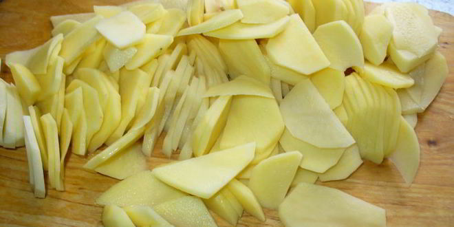 Рецепт картофеля по-королевски