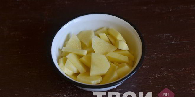 Рецепт картофеля с грибами в духовке