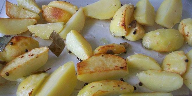 Рецепт картофеля с курицей и овощами