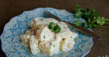 Рецепт Картофеля в соусе Альфредо