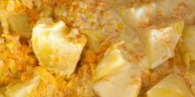 Рецепт картофеля в соусе альфредо