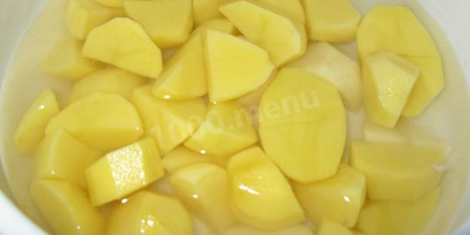 Рецепт картофеля вареного