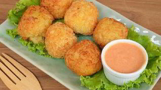 Рецепт Картофельных крокетов с креветками