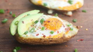 Рецепт Картофельных лодочек в духовке