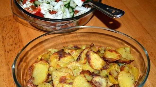 Рецепт хрустящего картофеля в духовке