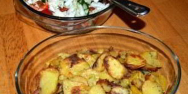 Рецепт хрустящего картофеля в духовке