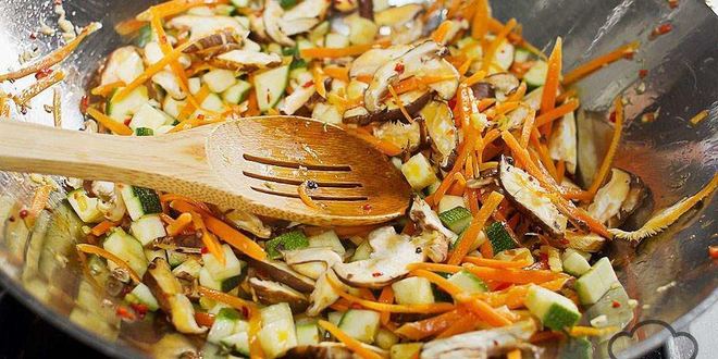 Рецепт китайского жареного риса