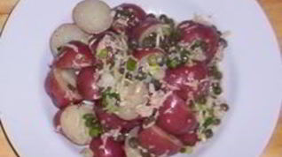 Рецепт Молодого картофеля с каперсами