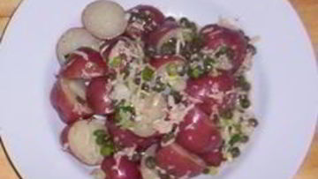 Рецепт Молодого картофеля с каперсами