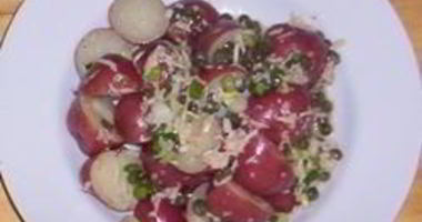 Рецепт Молодого картофеля с каперсами
