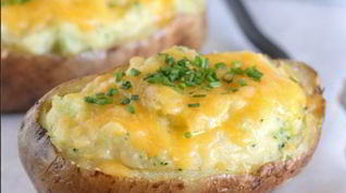 Рецепт Печеного картофеля в духовке в фольге