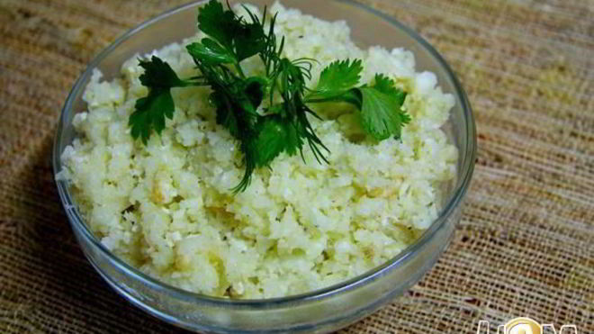 Рецепт риса из цветной капусты