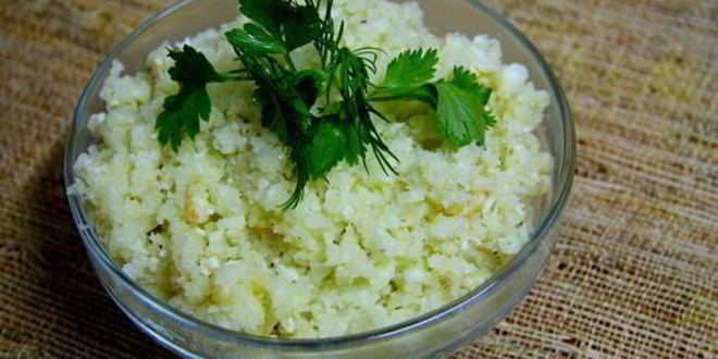Рецепт риса из цветной капусты