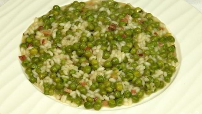 Рецепт риса с горошком