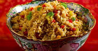 Рецепт Японского риса с овощами