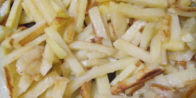 Рецепт жареной картошечки с лесными грибочками