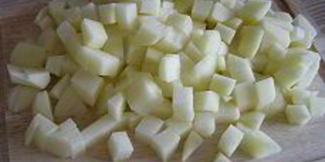 Рецепт жареного картофеля с расплавленным сыром