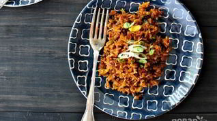 Рецепт Жареного риса с соевым соусом