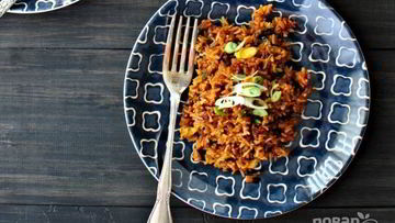 Рецепт Жареного риса с соевым соусом