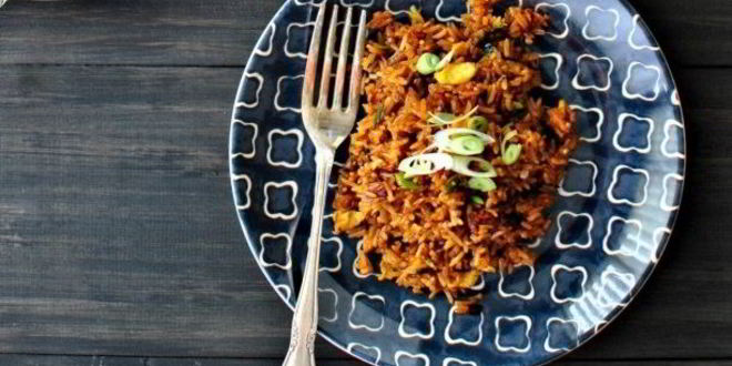 Рецепт Жареного риса с соевым соусом