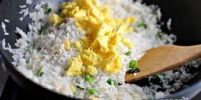 Рецепт жареного риса с соевым соусом