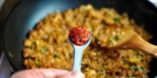 Рецепт жареного риса с соевым соусом