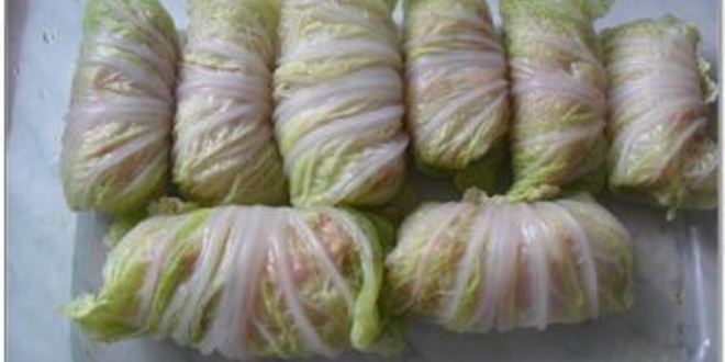 Рецепт голубцов из китайской капусты