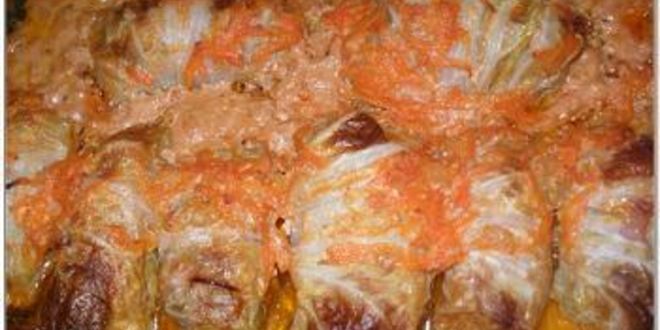 Рецепт голубцов из китайской капусты