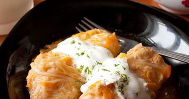 Рецепт Голубцов из курицы и пекинской капусты