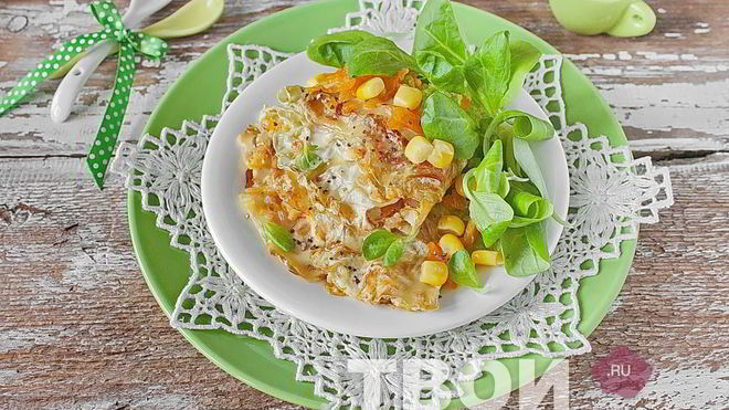 Рецепт голубцов овощных