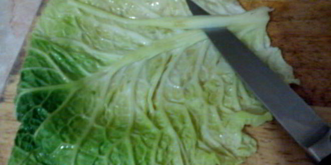 Рецепт голубцов с айвой и яблоком