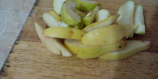 Рецепт голубцов с айвой и яблоком