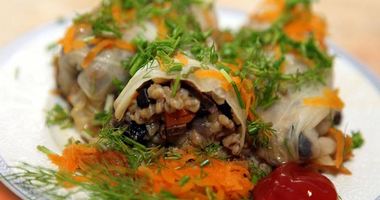 Рецепт Голубцов с грибами и перловкой в мультиварке