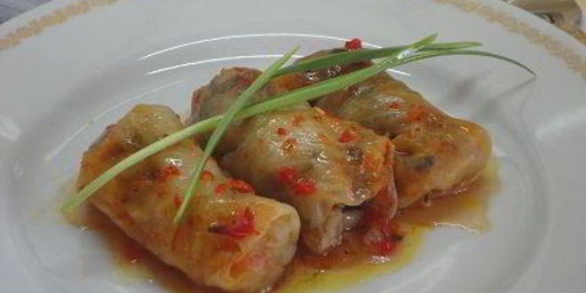 Рецепт Голубцов с рисом и грибами