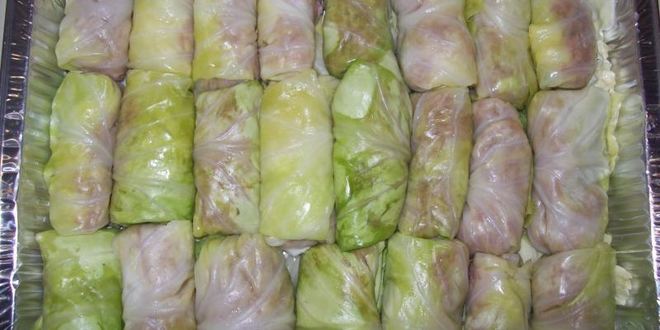 Рецепт голубцов в томатном сметанном соусе в духовке