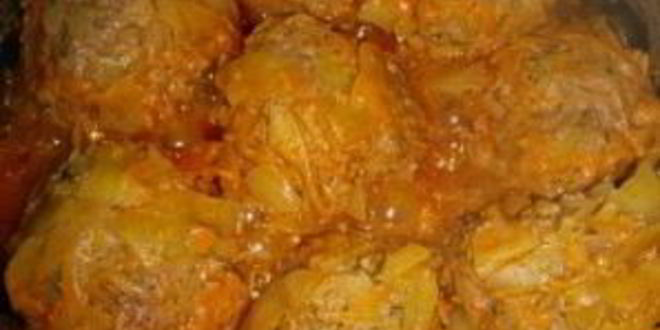 Рецепт ленивых голубцов без риса