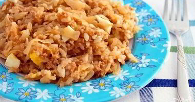 Рецепт Ленивых голубцов для детей