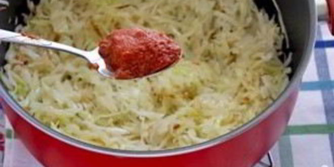 Рецепт ленивых голубцов для детей