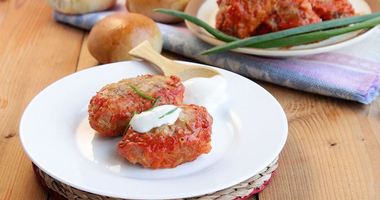 Рецепт Ленивых голубцов с фаршем и капустой в духовке