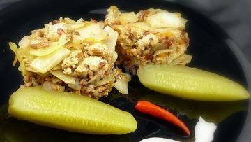 Рецепт Ленивых голубцов с куриным фаршем в мультиварке