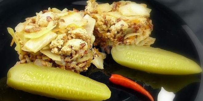 Рецепт Ленивых голубцов с куриным фаршем в мультиварке