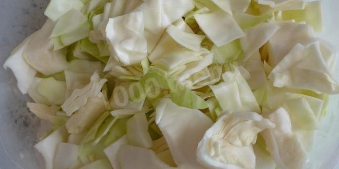 Рецепт ленивых голубцов с куриным фаршем в мультиварке