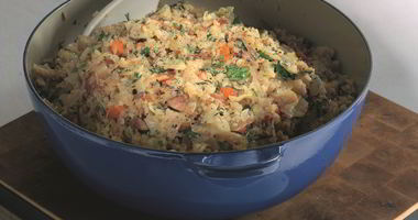 Рецепт Ленивых голубцов с курицей