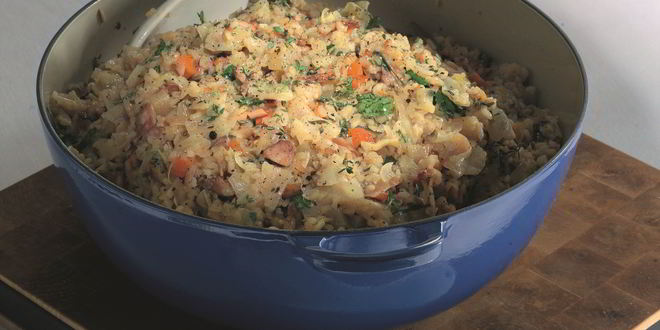 Рецепт Ленивых голубцов с курицей