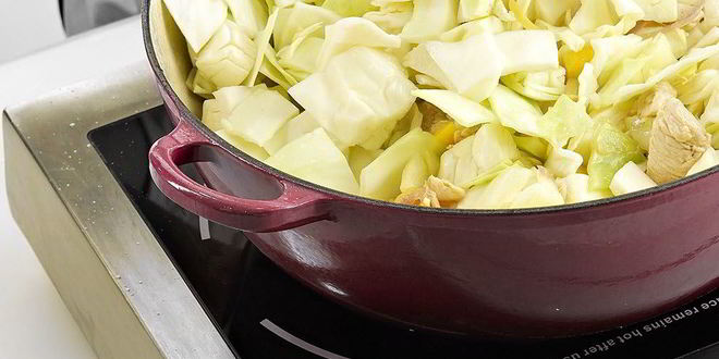 Рецепт ленивых голубцов с курицей